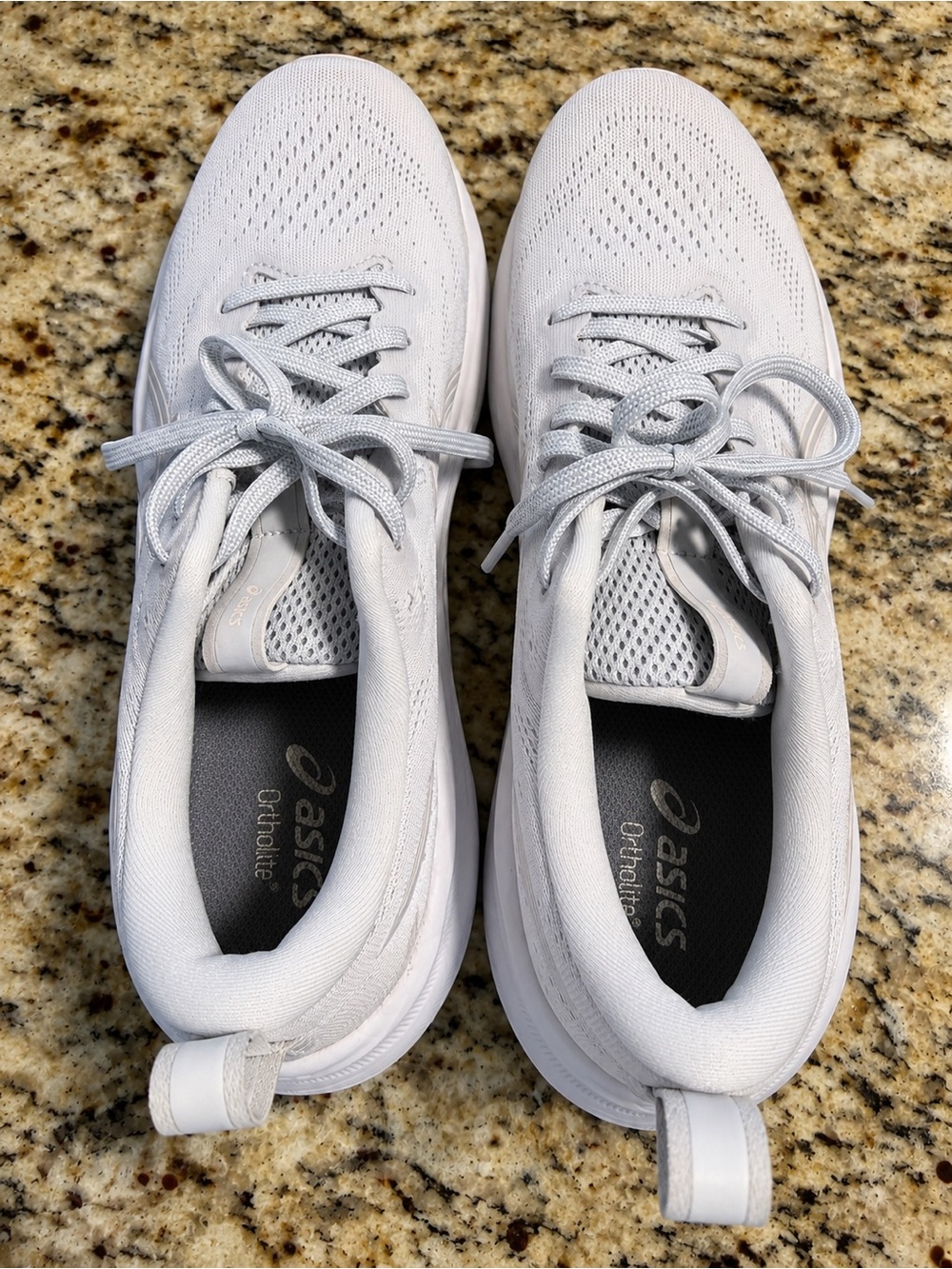 Asics Light Gray Athletic Sneakers